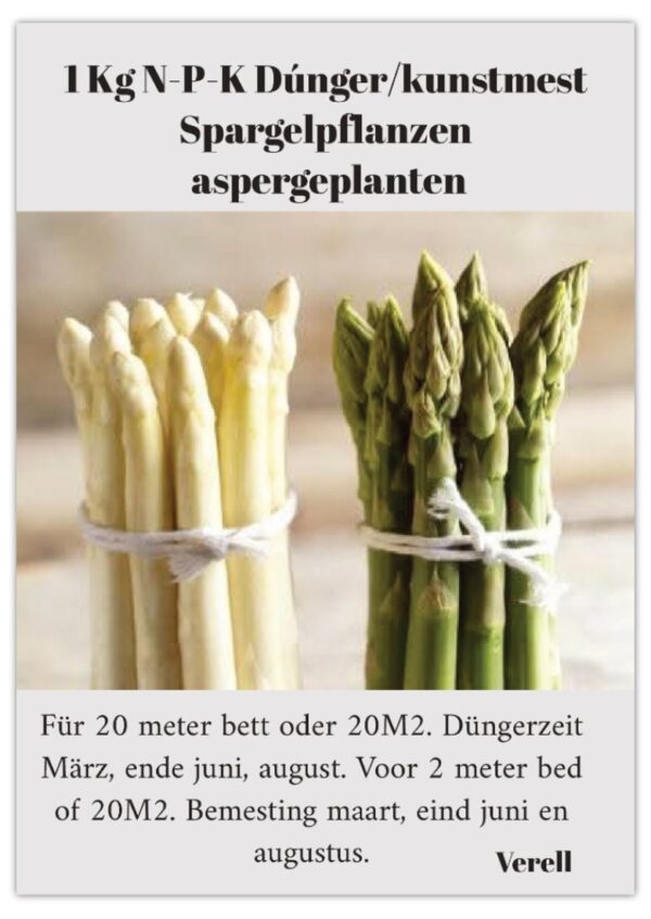 Asperge speciaal kunstmest 2,5 kg